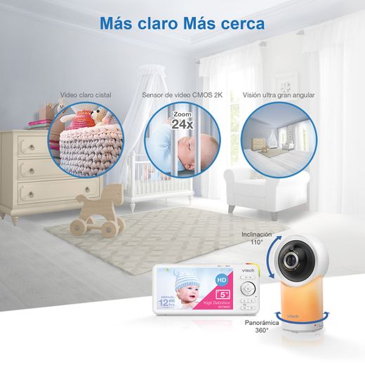 Vigilabebés VTECH WIFI ll HD de 5"