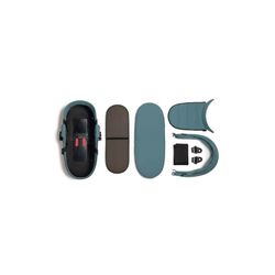 YOYO 3 silla de paseo + basinet de Stokke chasis negro