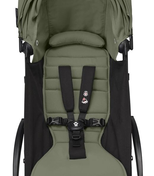 YOYO 3 silla de paseo + basinet de Stokke chasis negro