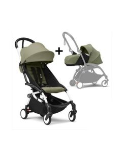 YOYO 3 silla de paseo + pack recién nacido 0+ de Stokke chasis blanco