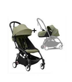 YOYO 3 silla de paseo + pack recién nacido 0+ de Stokke chasis negro