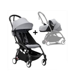 YOYO 3 silla de paseo + pack recién nacido 0+ de Stokke chasis negro
