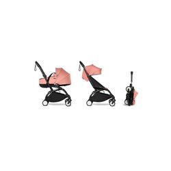 YOYO 2 SILLA DE PASEO + BASINET BABYZEN chasis NEGRO Silla y capazo Ginger